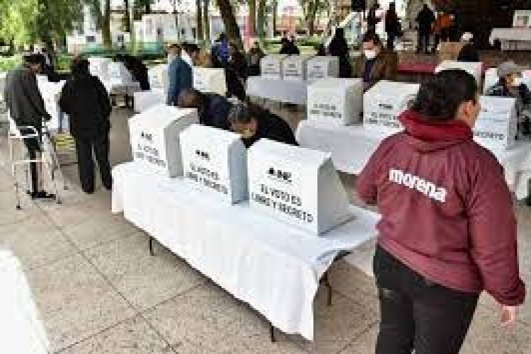 Edomex presenta anomalías en votación para elegir congresistas de Morena