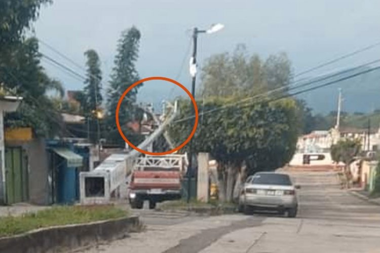 Grupos delictivos derriban cámaras del C5 en Edomex