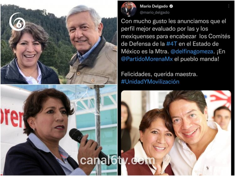 Delfina Gómez gana encuesta de Morena y va por gubernatura del Estado de México en 2023