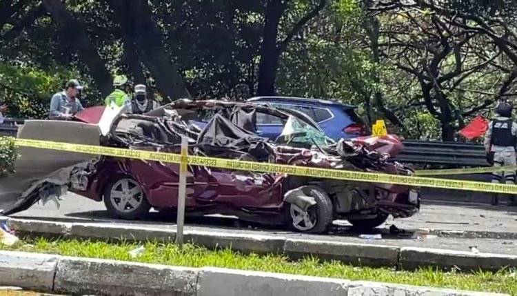 Hay dos personas muertas y un herido tras accidente en la autopista México-Cuernavaca