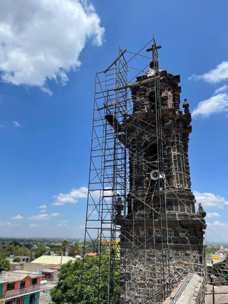 Destinan un millón para restauración de la parroquia de San Francisco de Asís en Tecámac
