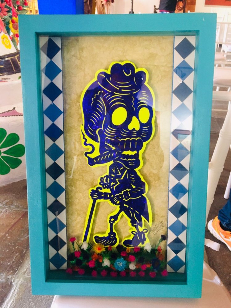Conversan sobre los usos del papel picado en el Museo Hacienda La Pila 