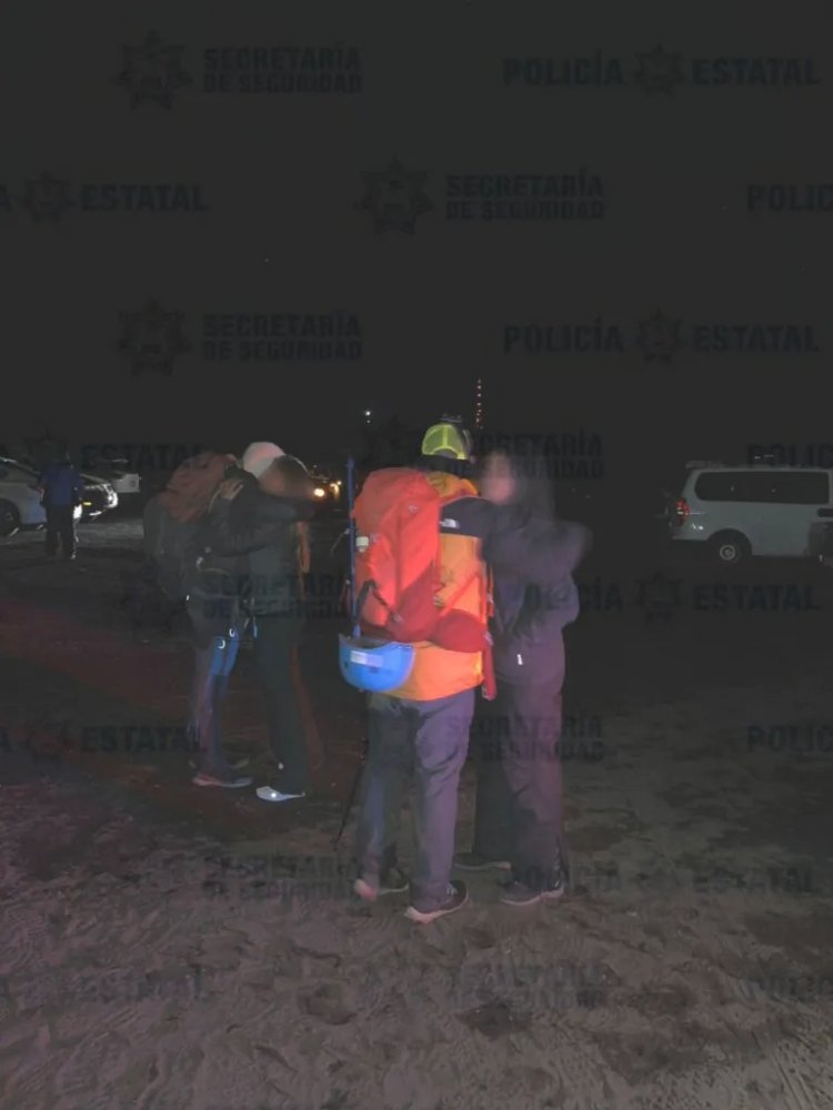 Localizan a tres personas extraviadas en el Iztaccíhuatl