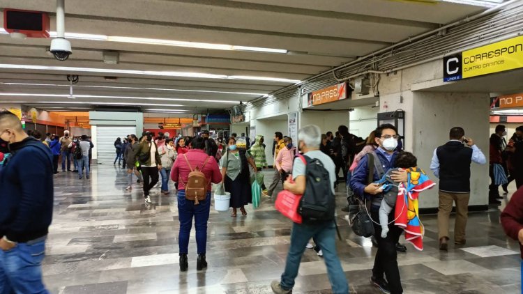 Suspenden servicio en Línea 7 del Metro; caos en Líneas 3 y 9