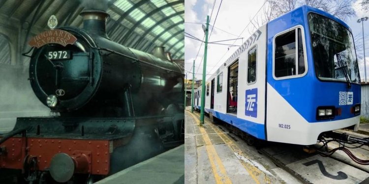 ¿La CDMX tiene su propio ‘Expreso de Hogwarts’?