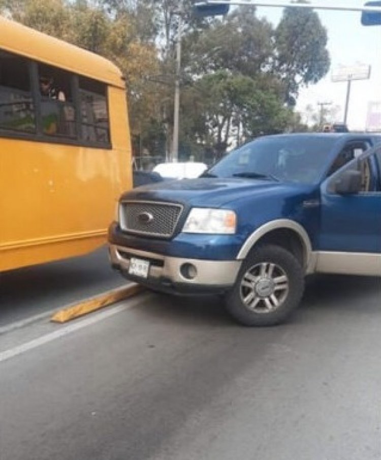 Estudiante es atropellada en la Vía Morelos