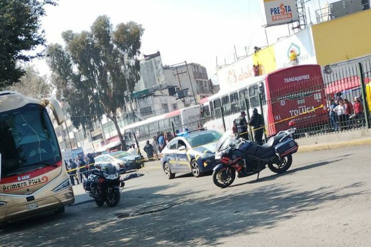 Autobús atropella a mujer en Toluca