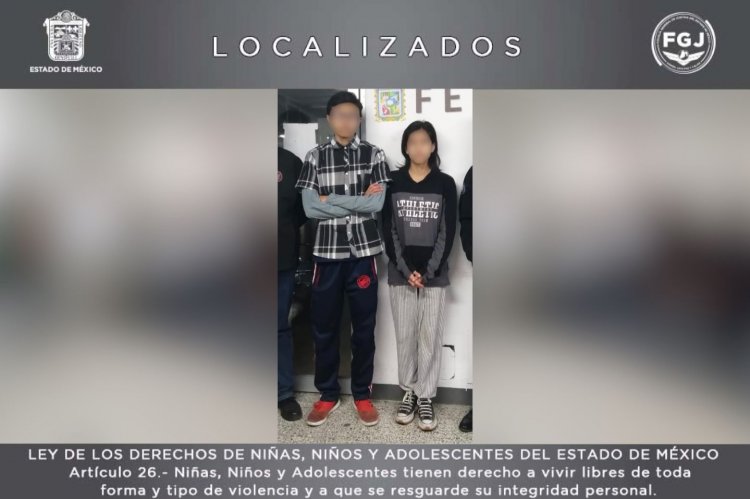 Localizan en Puebla a dos adolescentes desaparecidos