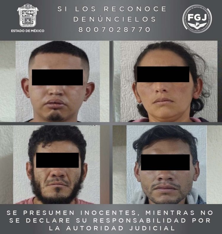 Procesan a cuatro por robo de mercancía en Chimalhuacán