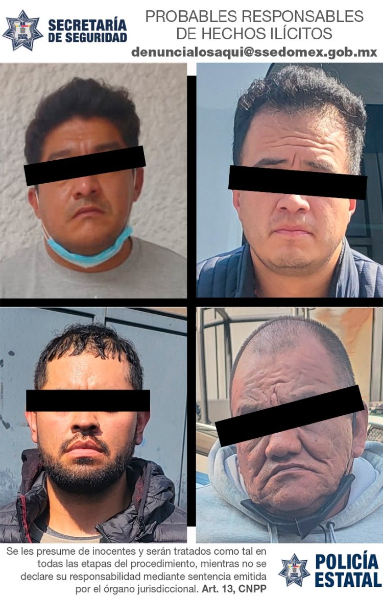 Recuperan cargamento robado valuado en 100 mp en la México-Texcoco