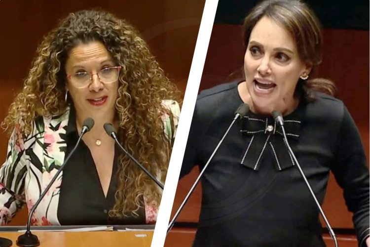 Rocío Abreu y Lilly Téllez convierten Senado en ring