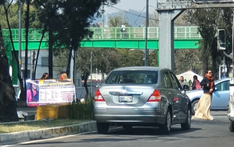 Bloquean la México-Cuernavaca por desaparición de Carolina