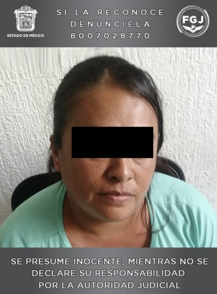 Mujer extorsionaba a comerciante en Ixtapaluca; la procesan