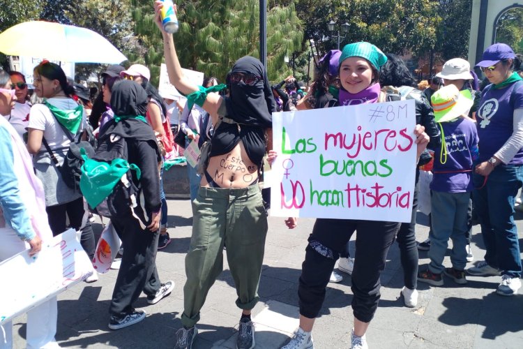 “Quiero vivir sin miedo” dicen en Toluca, en el 8M