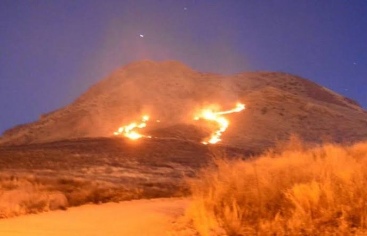 Los incendios en cerros de Chihuahua son ocasionados con fines lucrativos.