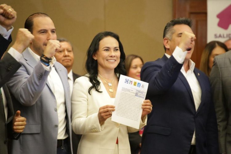 Oficialmente Alejandra Del Moral es candidata a la gubernatura del Edomex por la Alianza "Va Por México"