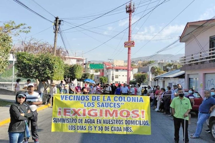 Aumentan protestas por falta de agua en Chilpancingo; colonos cierran calles