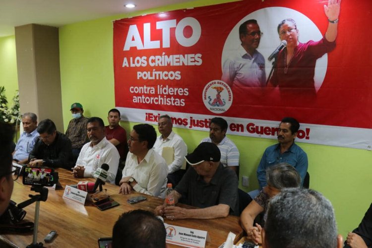 Exigen justicia por asesinato de líderes antorchistas en Guerrero
