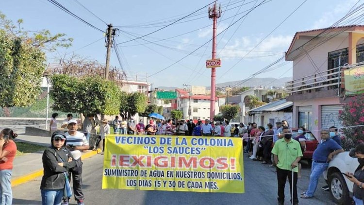 Aumentan protestas por falta de agua en Chilpancingo; colonos cierran calles