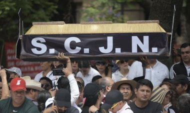 Activistas condenan actuar del secretario de gobierno en  la marcha en contra de la SCJN