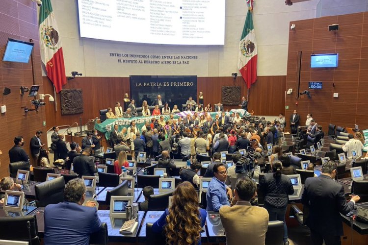 Acusan a morenista de hacer ‘trampa’ para aprobar reformas de Obrador en el Senado
