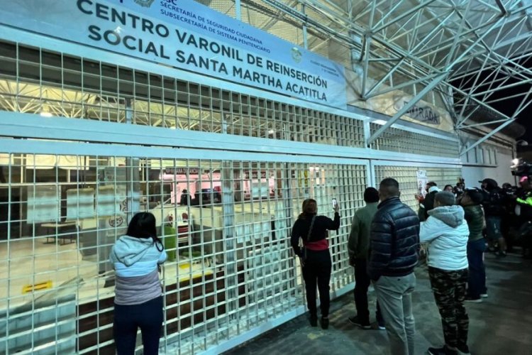 Riña en Penal de Santa Martha Acatitla deja tres muertos