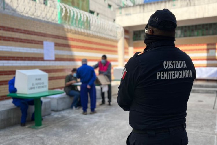 Por primera vez, en cárceles votan para la gubernatura del Estado de México