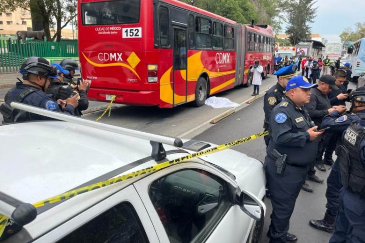Muere mujer atropellada por Metrobús en la colonia Roma