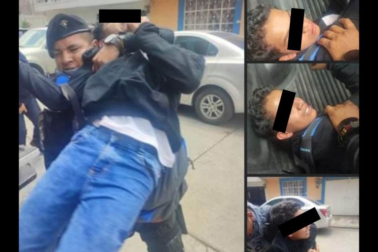 Policía de La Paz detienen a menor implicado en ataque a conserje de secundaria