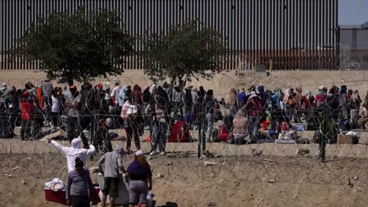 Título 42 termina hoy; migrantes esperan en la frontera norte de México para entrar a EEUU
