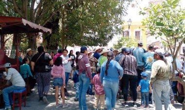 Tras protesta, reinstalan base del Ejército Mexicano en Ermita de los Correa, municipio de Jerez.