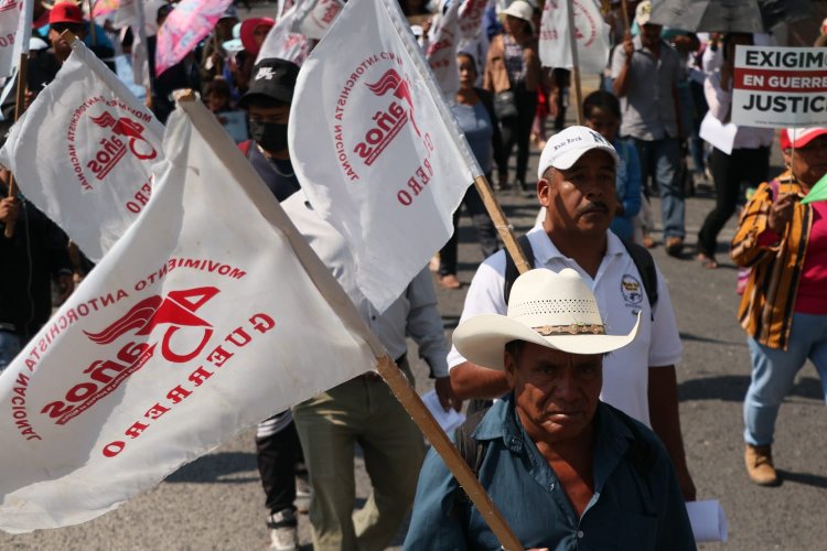 Las decenas de Antorchistas expresaron unánimemente su determinación por exigir justicia el tiempo que sea necesario ante la violencia y pobreza crecientes en México