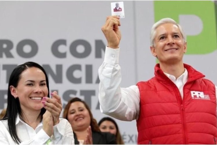 Alejandra del Moral muestra su apoyo al gobernador del estado de México