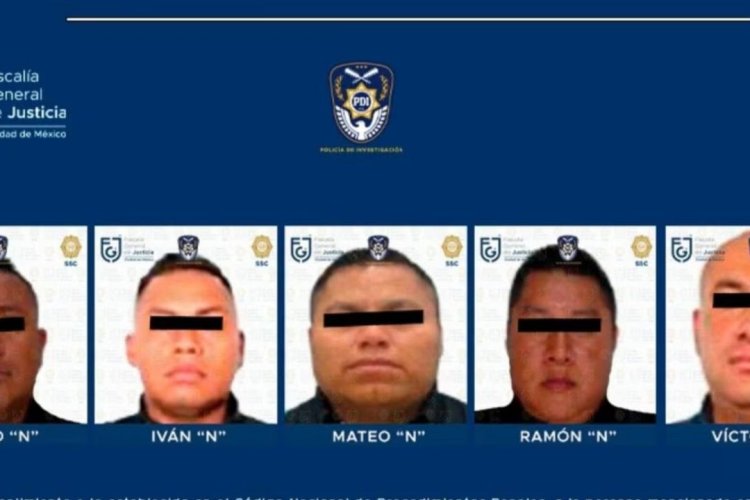 Detienen a cinco policías de la CDMX por imputación falsa de delitos