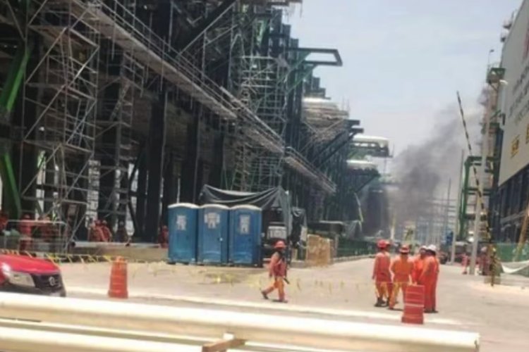 Reportan explosión en refinería de Dos Bocas, Tabasco