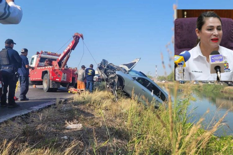 Fallece ex alcaldesa de Sinaloa en presunto accidente vehicular