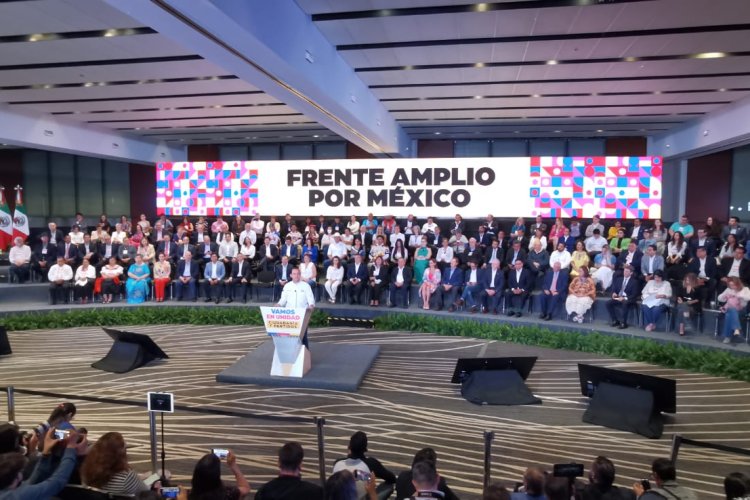 Anuncian Frente Amplio por México: así elegirá la oposición al candidato presidencial