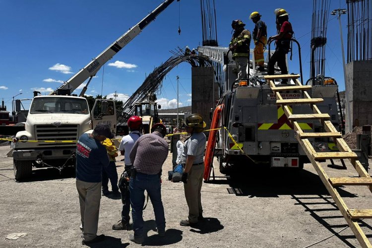 Muere trabajador en construcción de la Arena Potosí