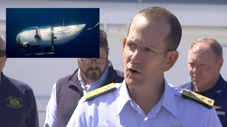 Guardia Costera confirma que submarino Titán implosionó y que tripulantes perdieron la vida