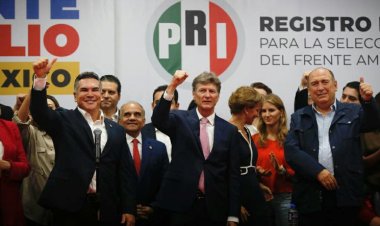 Registran el Frente Amplio por México ante el INE