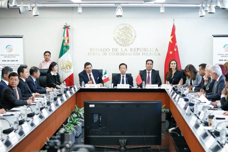 Alto funcionario del Partido Comunista de China visitó México para intercambio legislativo