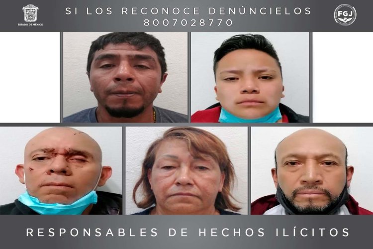 Sentencian a miembros de banda de secuestradores del Edomex