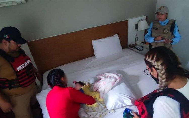 Abandonan a bebé en hotel de la Ciudad de México