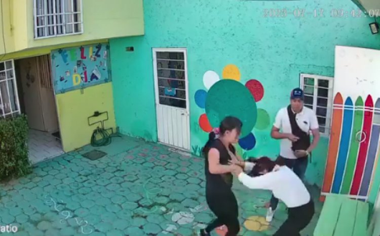 Video: Profesora de preescolar es golpeada y amenazada de muerte en Cuautitlán Izcalli, Edomex