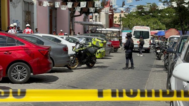 Asesinan a turista mexiquense en el centro de Oaxaca
