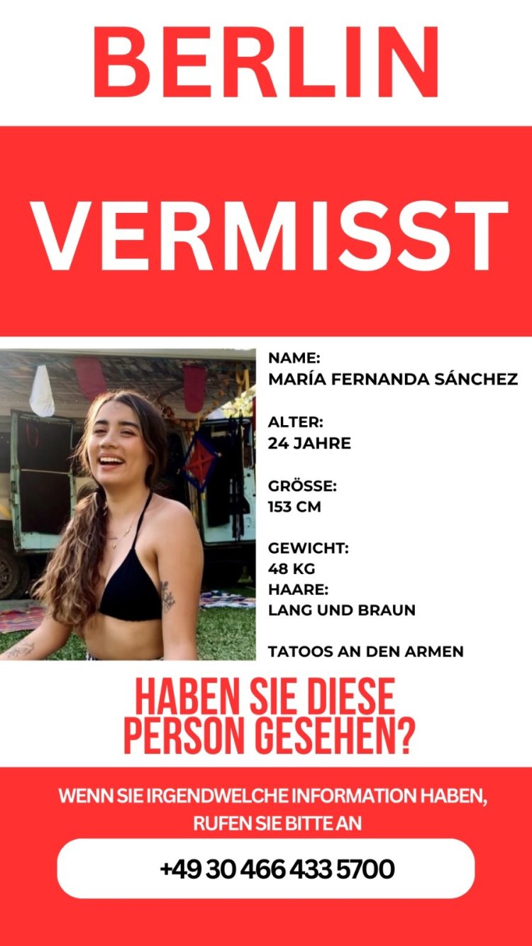 Mexicana desaparecida en Alemania es buscada