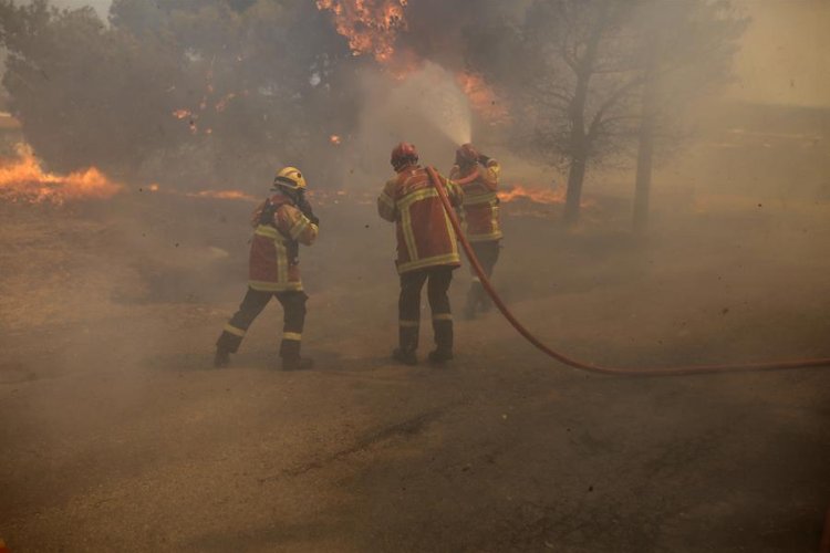 Incendio descontrolado en Grecia deja decenas de muertos