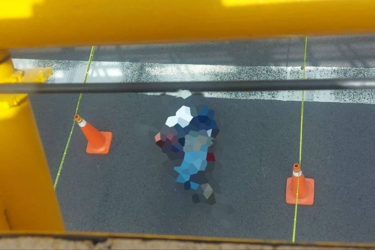 Cuerpo de hombre cae de puente peatonal sobre la autopista México-Puebla