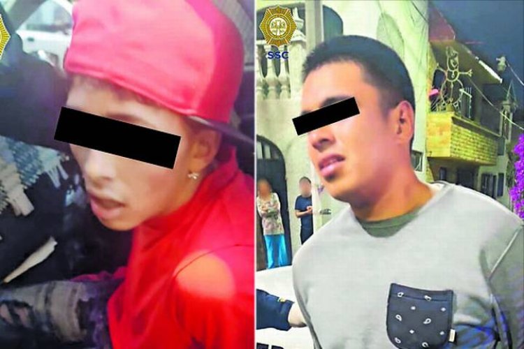 Detienen a dos presuntos ladrones tras persecución en calles de la CDMX