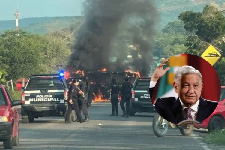 AMLO califica como ‘propagandísticos’ hechos violentos del fin de semana en Michoacán